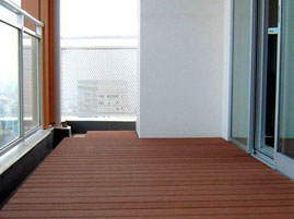 террасная доска на балконах